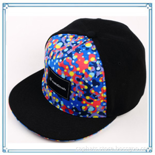 2015 Hot Design Custom Flat Bill Baseball Two Tones Printed Pattern Snapback Hat Hip Hop Embroidery Caps (SHXE-012302)